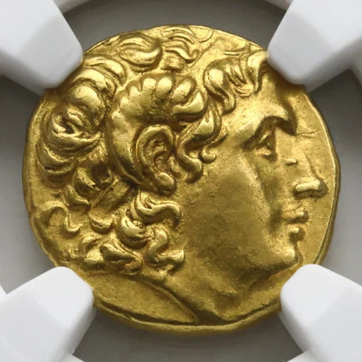 販売実績-古代トラキア 323-281BC リュシマコス スターテル金貨-UNIVERSAL COIN